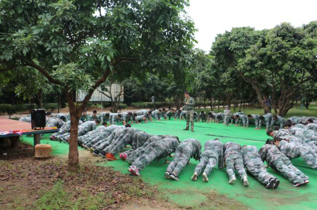 大王洲島拓展培訓:我感動(dòng)的哭了